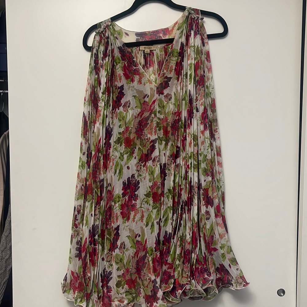 BEULAH fully pleated woven dress